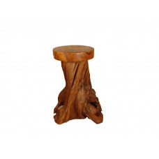 Teak Root Low Stool 