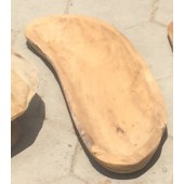Teak Root - Flat  Bowl