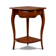 Corner Stand with Single Drawer