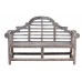  Lutyens Garden Bench - Tigerwood