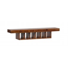  6 Bottle Wine Shelf