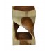 Sculptured Low Cubic Stand
