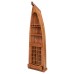Solid Teak Dinghy Wine Bar