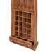 Solid Teak Dinghy Wine Bar