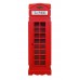 Drinks Cabinet - Iconic BT Telephone Box Style Bar in Pillar Box Red - Mini