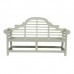 Teak Garden Bench - Lutyens 165cm - Pavilion grey