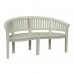 Teak Garden Bench - Hampshire 160cm - Pavilion Grey