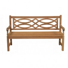 Teak Garden Bench - Sandringham in Natural Teak