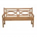 Teak Garden Bench - Gloucester in Natural Teak